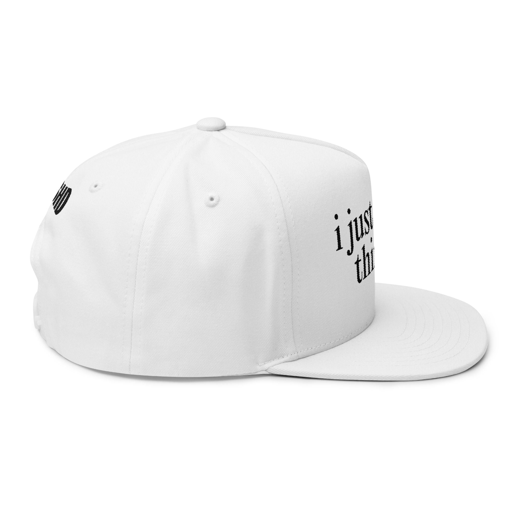 "i just know things" - Snapback Cap